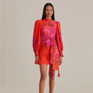 Farm Rio Silk Dress - New With Tags